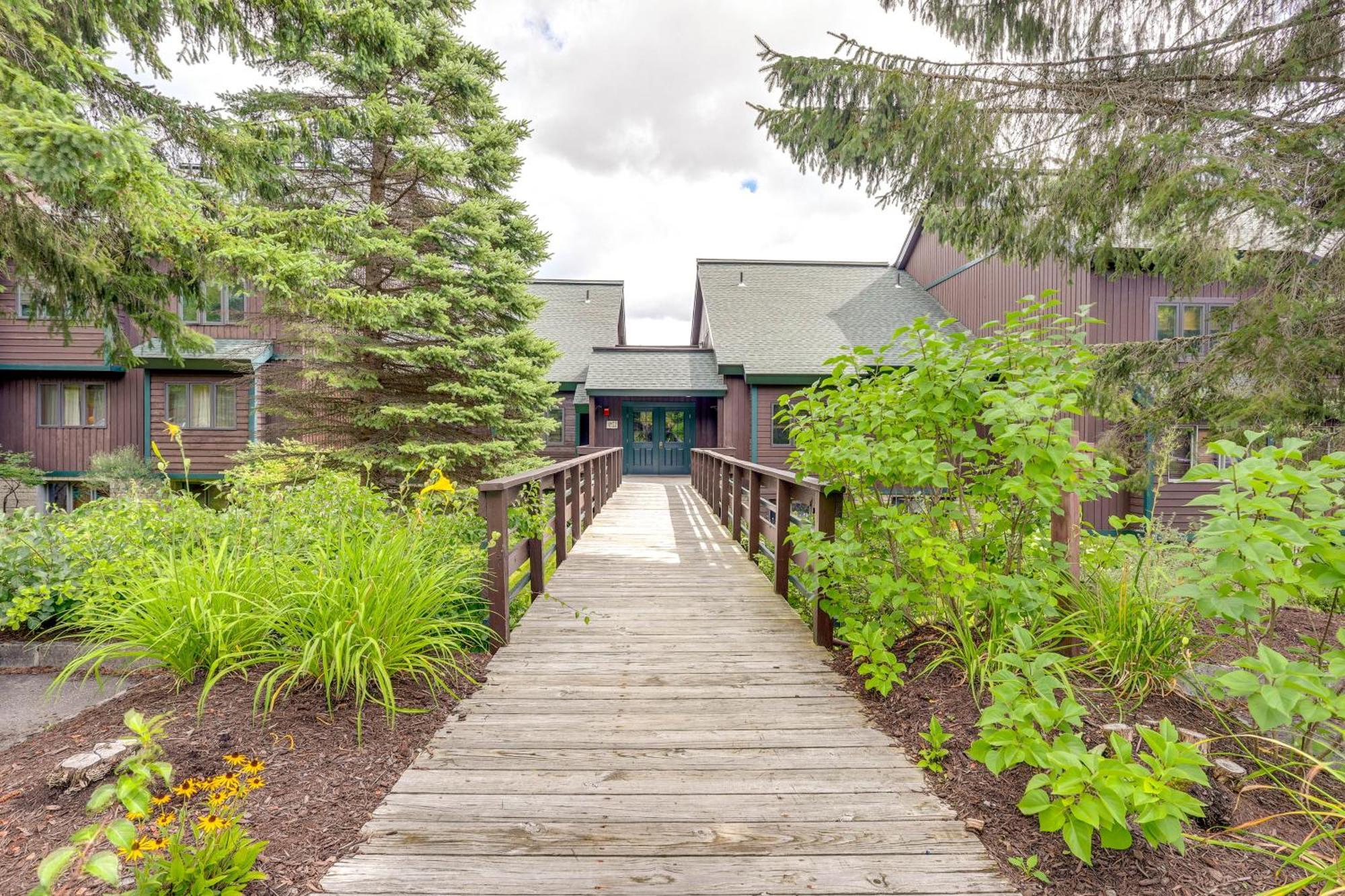 Lake Placid Condo With Patio - Walk To Beach! Exterior foto